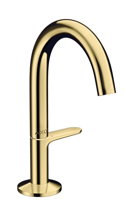 Смеситель для раковины Axor One, Polished Brass (48010930) Для раковины Латунь