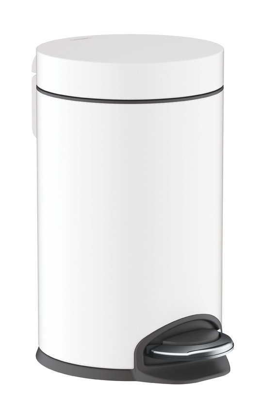 Мусорное ведерко Hansgrohe AddStoris, белый матовый (41775700) Мусорные ведерки Hansgrohe