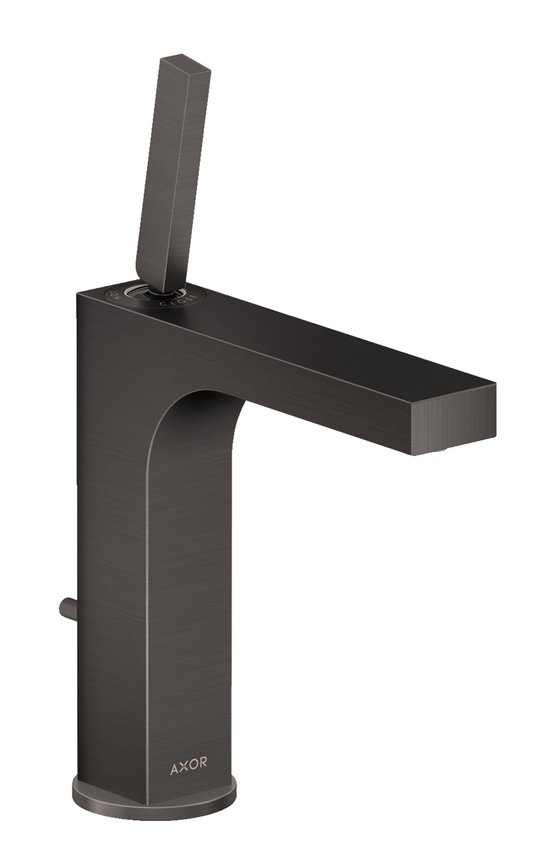 Смеситель для раковины 160 мм Axor Citterio, Brushed Black Chrome (39031340) Для раковины Черный