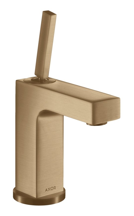 Смеситель для раковины Axor Citterio, Brushed Bronze (39010140) Для раковины Бронза