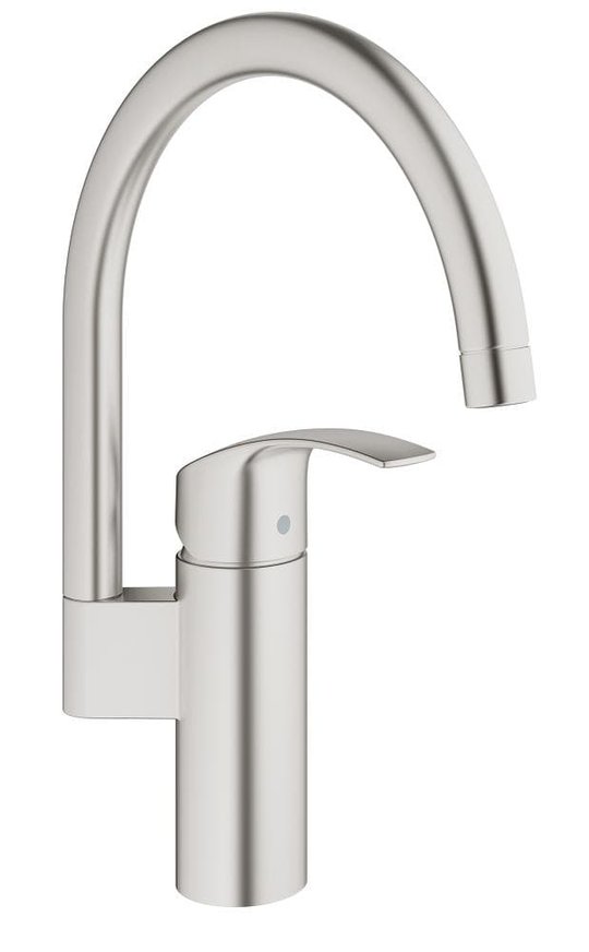 Змішувач для кухні Grohe Eurosmart (33202DC2) Для кухні Нерж. сталь