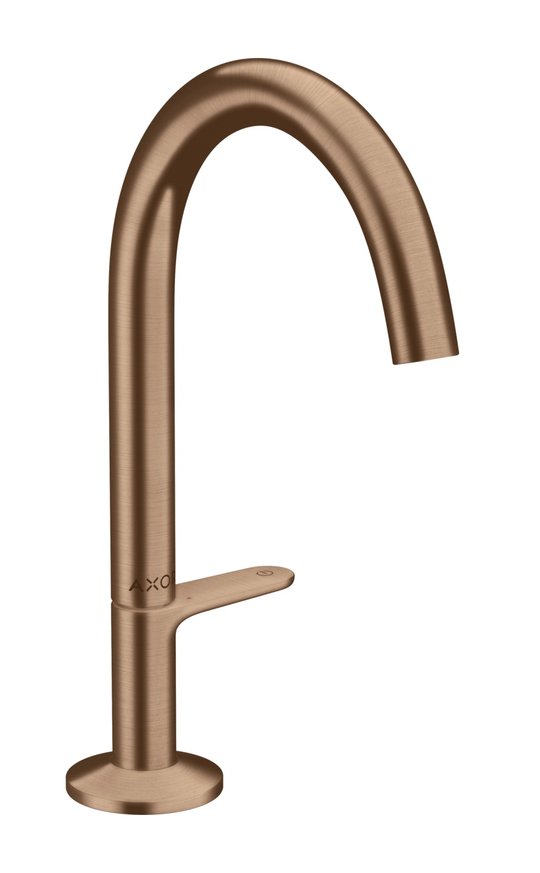 Смеситель для раковины Axor One Select 170 мм, Brushed Red Gold (48020310) Для раковины Красное золото