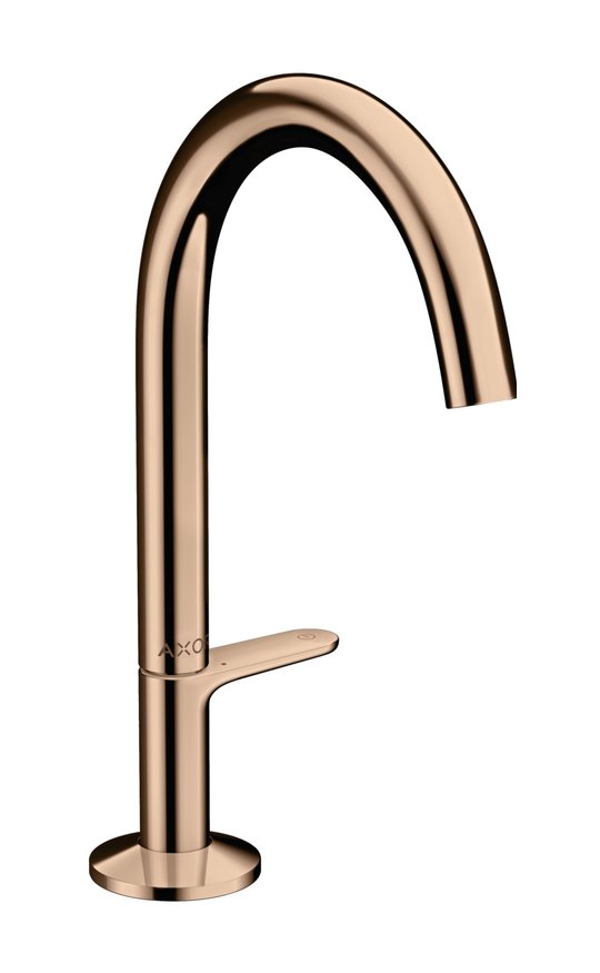 Смеситель для раковины Axor One Select 170 мм, Polished Red Gold (48020300) Для раковины Красное золото