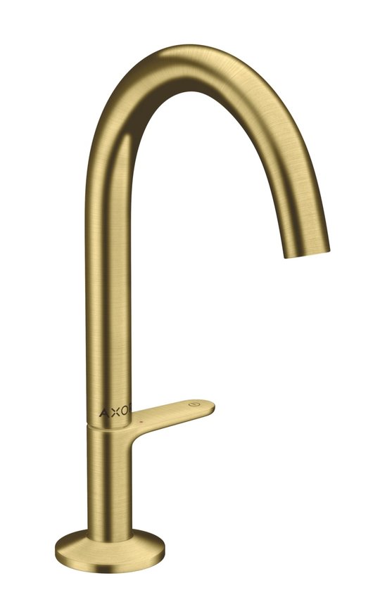 Смеситель для раковины Axor One Select 170 мм, Brushed Brass (48020950) Для раковины Латунь