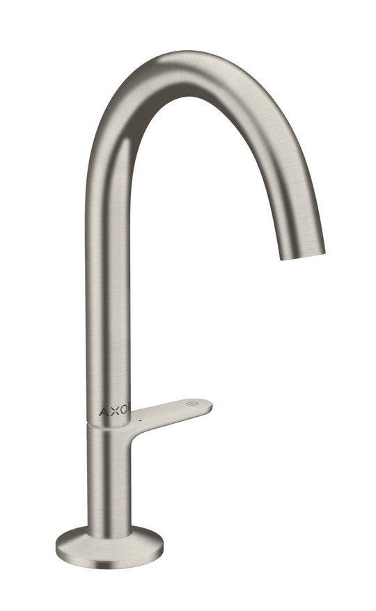Смеситель для раковины Axor One Select 170 мм, Stainless Steel Optic (48020800) Для раковины Нерж. сталь