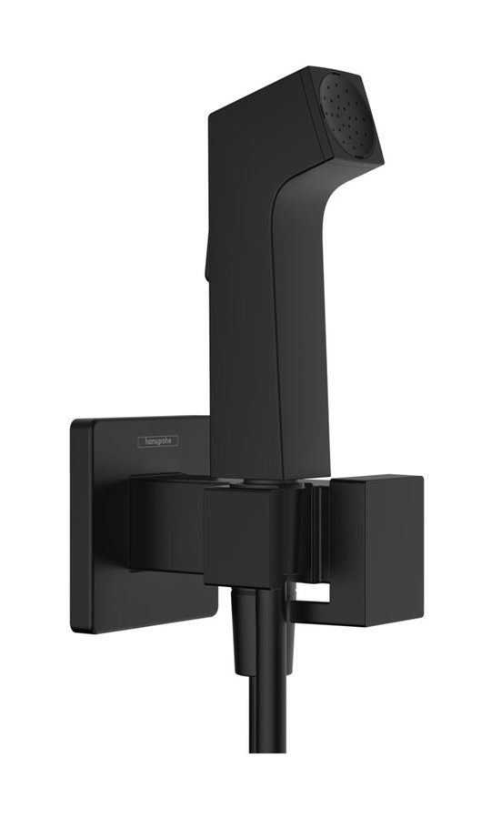 Гігієнічний душ Hansgrohe Bidette 1jet E, чорний матовий (29233670) Гігієнічні душі Чорний, Чорний матовий