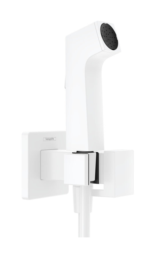 Гигиенический душ Hansgrohe Bidette 1jet E, белый матовый (29233700) Гигиенические души Белый, Белый матовый