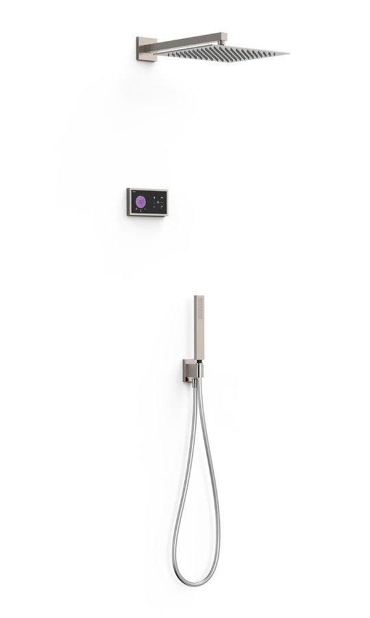 Электронный душевой комплект скрытого монтажа Tres SHOWER TECHNOLOGY, сталь (09288563AC) Душевые комплекты (системы) Сталь
