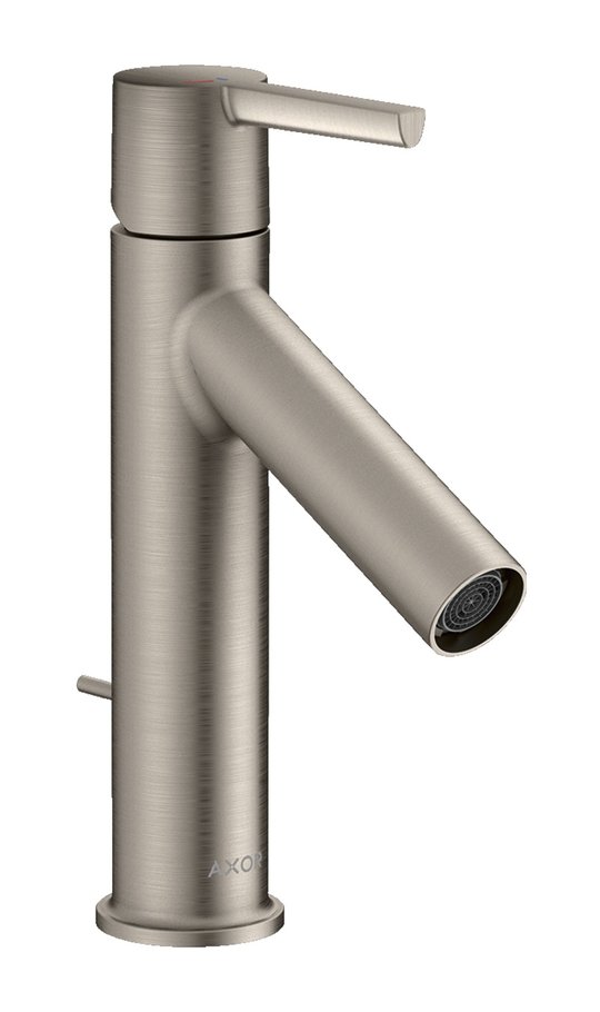 Смеситель для раковины Axor Starck CoolStart, Stainless Steel Optic (10007800) Для раковины Нерж. сталь