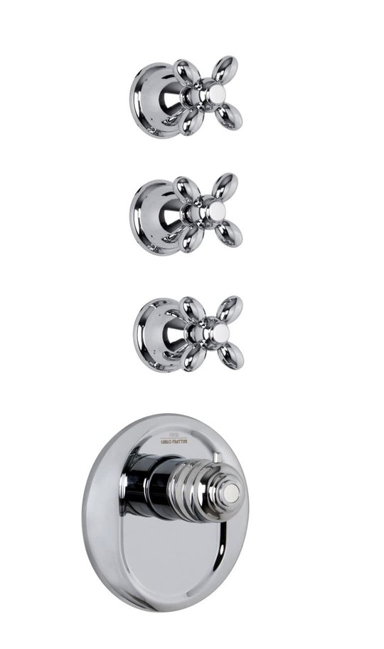 Смеситель Fima Carlo Frattini Fimatherm (F5043X3CR) Для ванны, Для душа Хром