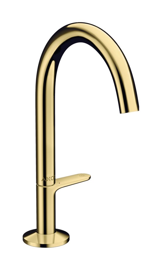 Змішувач для раковини Axor One Select 170 мм, Polished Brass (48020930) Для раковини Латунь