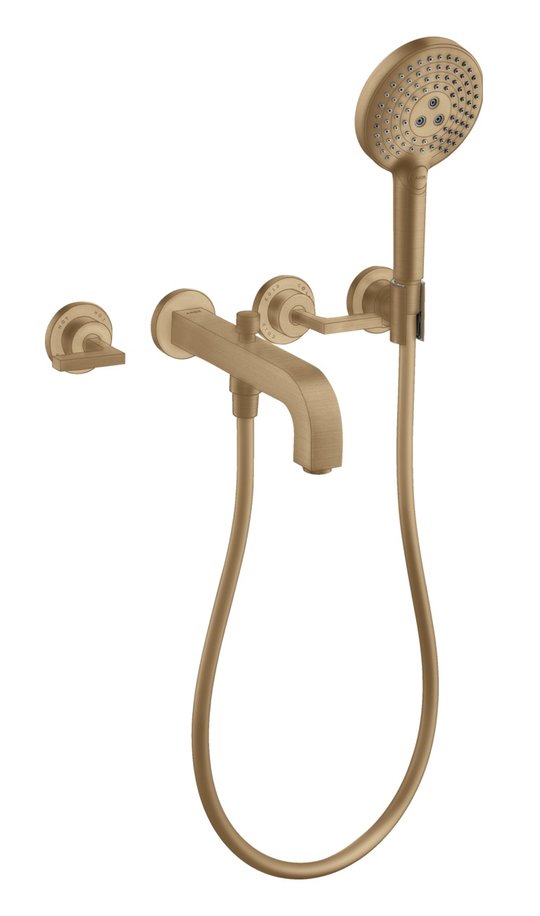Смеситель для ванны Axor Citterio, Brushed Bronze (39448140) Для ванны Бронза