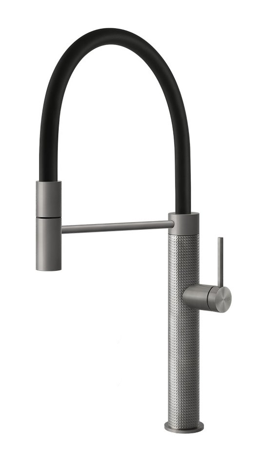 Смеситель для кухни Gessi Kitchen CESELLO, сталь (60014-239) Для кухни Нерж. сталь