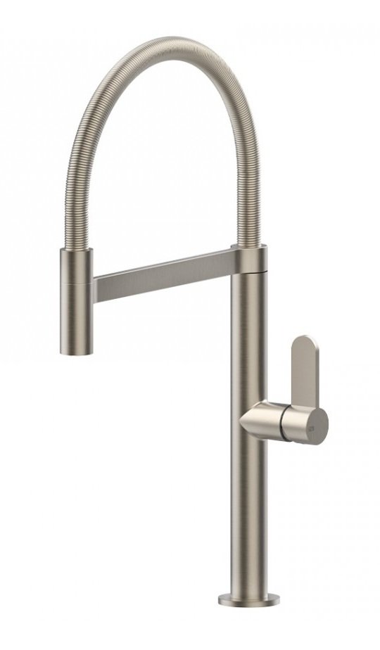 Змішувач для кухні Gessi Kitchen HELIUM, нержавіюча сталь (50009-149) Для кухні Нерж. сталь