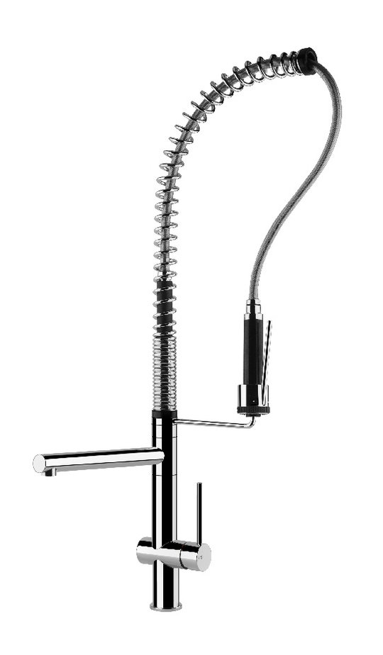 Смеситель для кухни Gessi Kitchen Oxigene HT, хром (00941-031) Для кухни Хром