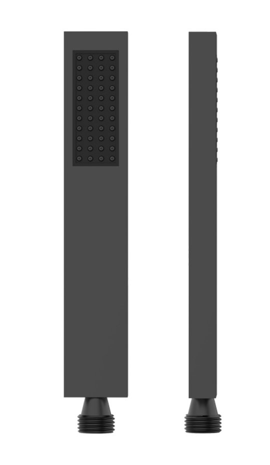 Ручной душ GRB Hand-showers PIXEL, черный металл PVD (05010922) Ручные души (лейки) Черный, Черный матовый