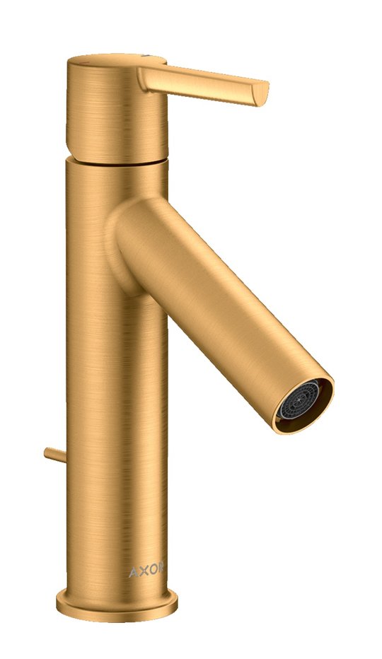 Змішувач для раковини Axor Starck, Brushed Gold Optic (10001250) Для раковини Золото