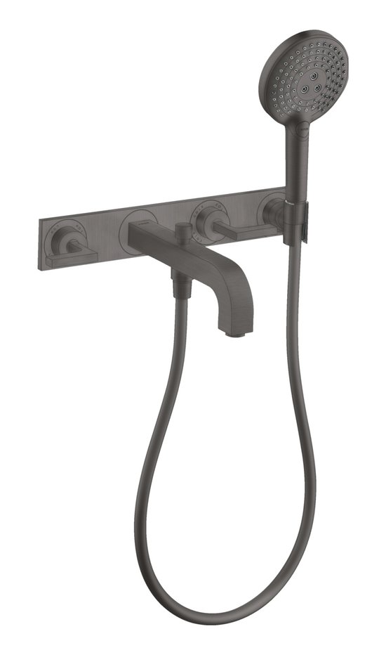 Змішувач для ванни Axor Citterio, Brushed Black Chrome (39442340) Для ванни Чорний