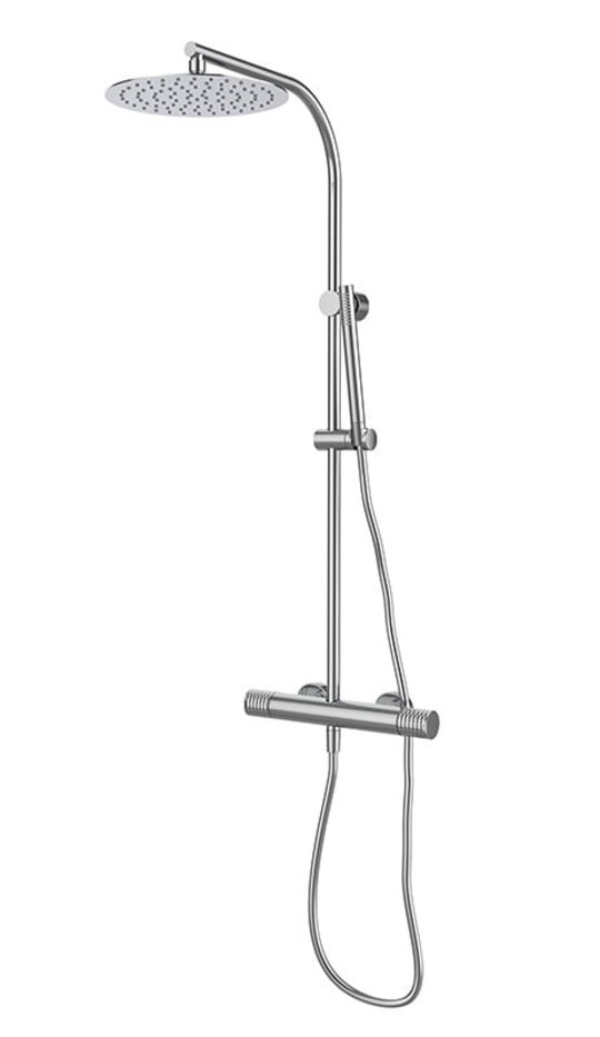Душевая система GRB Aura, хром (75499750-XL) Душевые стойки Хром