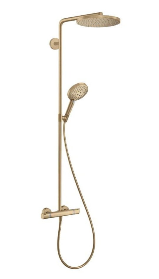 Душевая система Hansgrohe Raindance Select S SHOWERPIPE Brushed Bronze (27633140) Душевые стойки Бронза