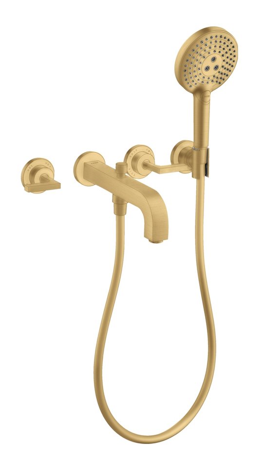 Змішувач для ванни Axor Citterio, Brushed Gold Optic (39448250) Для ванни Золото