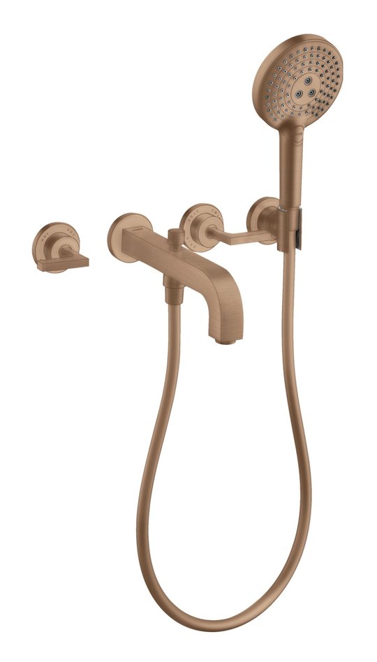 Смеситель для ванны Axor Citterio, Brushed Red Gold (39448310) Для ванны Красное золото