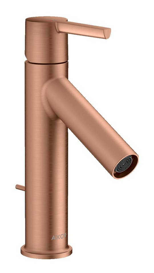 Смеситель для раковины Axor Starck CoolStart, Brushed Red Gold (10007310) Для раковины Красное золото