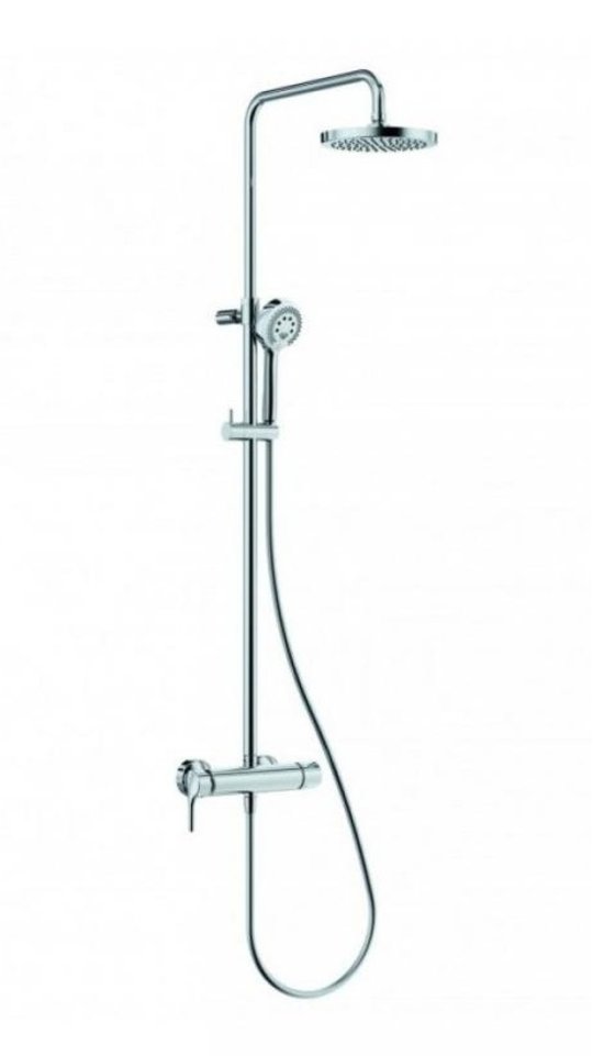 Душова стійка Kludi Logo DUAL SHOWER SYSTEM (680850500) Душові стійки Хром