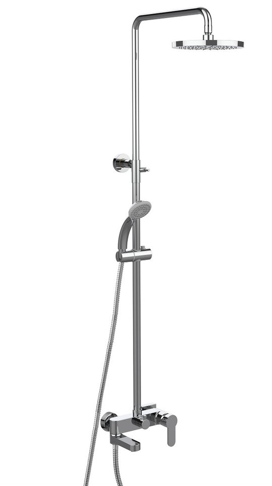 Душевая система для ванны Paffoni BLU (ZCOL632CR) Душевые стойки Хром