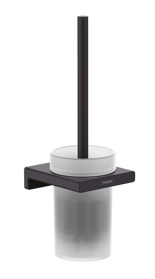 Ёршик для унитаза Hansgrohe AddStoris, черный матовый (41752670) Ершики для унитаза Hansgrohe