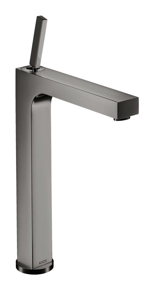 Смеситель для раковины 280 мм Axor Citterio, Polished Black Chrome (39020330) Для раковины Черный