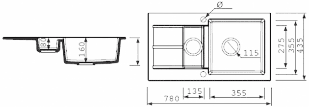 ЧертежMarmorin TAMA (39051300X)