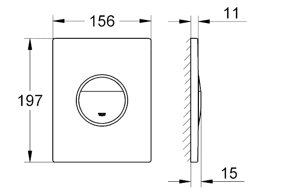 ЧертежGrohe Ondus (38766000)