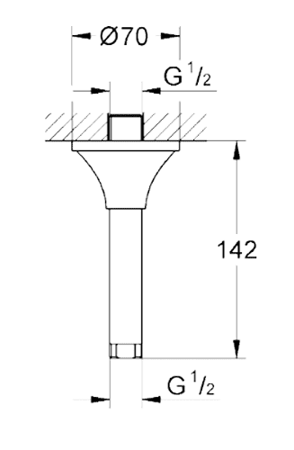 ЧертежGrohe Grandera (27978IG0)