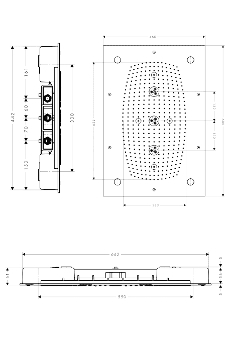 ЧертежHansgrohe Raindance Rainmaker (28418000)