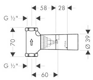 ЧертежHansgrohe (15973180)