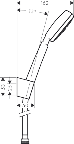 ЧертежHansgrohe Crometta 100 (26664400)