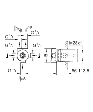 ЧертежGrohe (29033000)