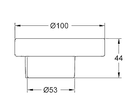 ЧертежGrohe Allure (40256000)