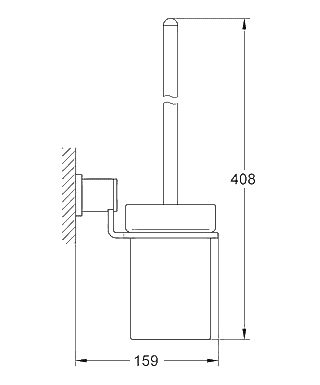 ЧертежGrohe Allure (40340000)