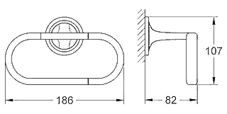 ЧертежGrohe Ondus (40377000)