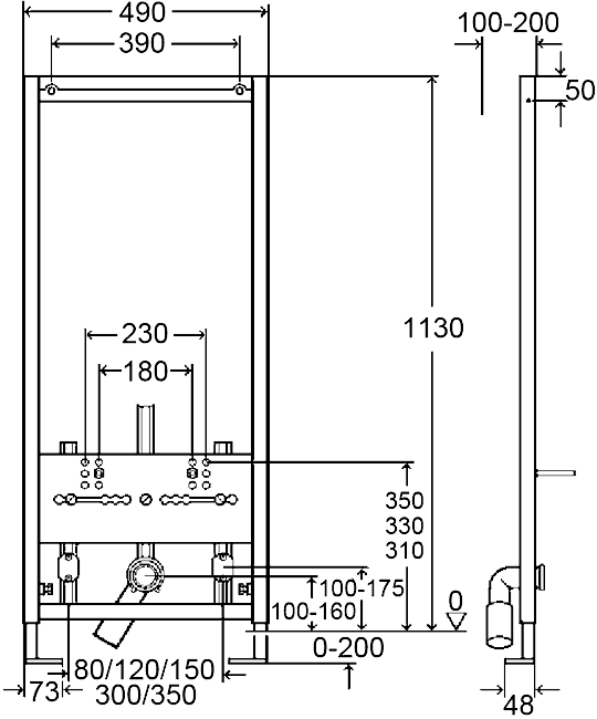 ЧертежViega Eco Plus (461850)