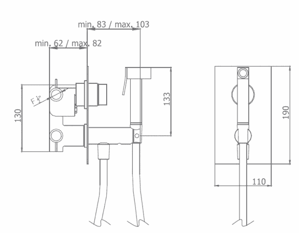 ЧертежGRB Intimixer Quadro (08 340 320)