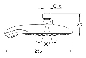 ЧертежGrohe Power&Soul (27767000)