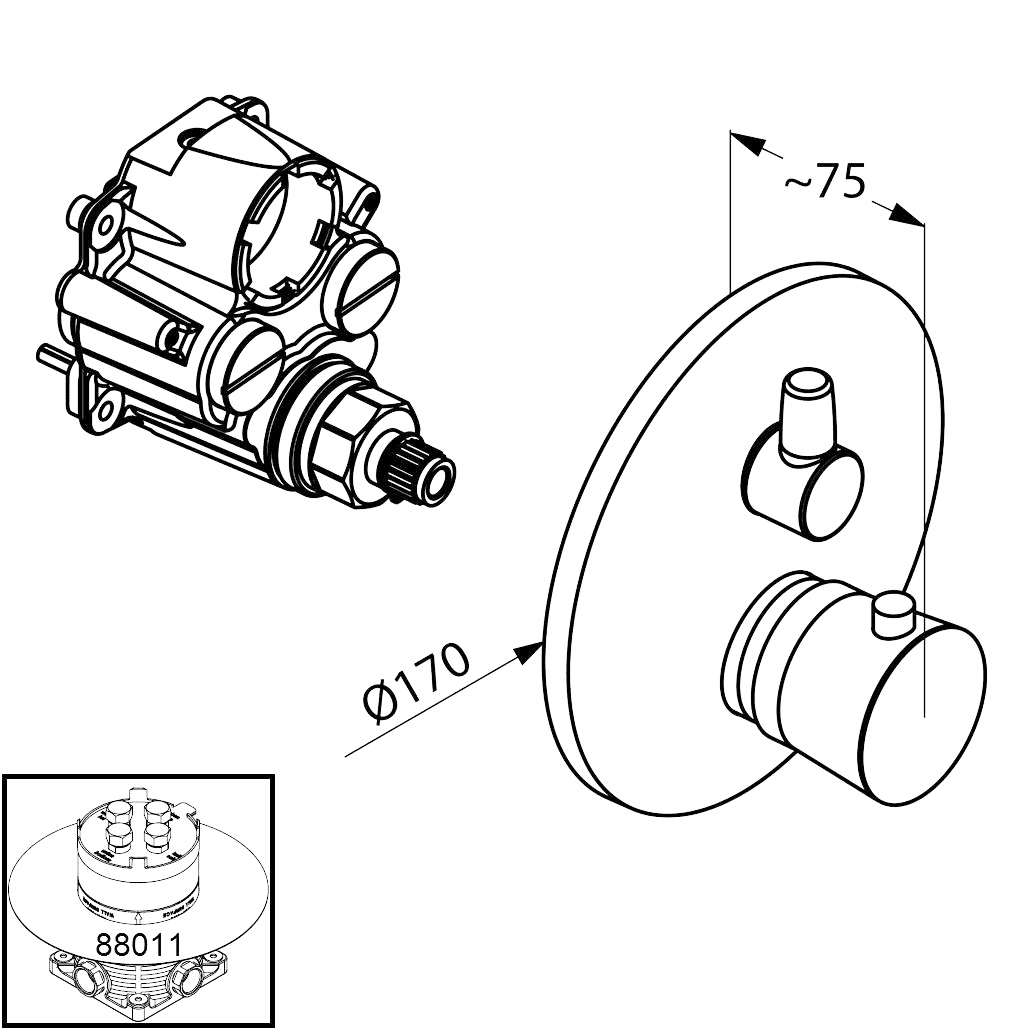 СхемаKludi Amphora (548300520)