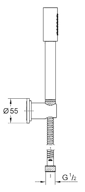 ЧертежGrohe Sena (28348000)
