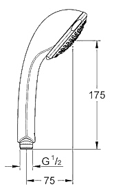 ЧертежGrohe Relexa (28796000)