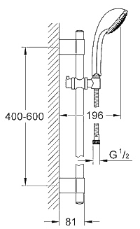ЧертежGrohe Relexa (28942001)