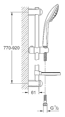 ЧертежGrohe Euphoria (27227001)