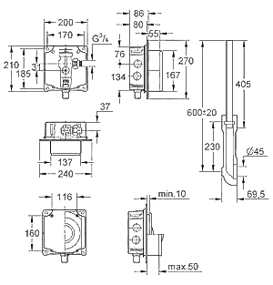 ЧертежGrohe (37157000)